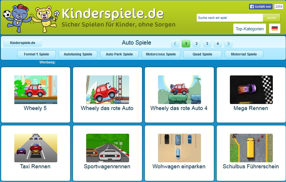 Kinderspiele Online Deutsch