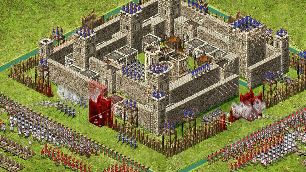 Stronghold Kingdoms - Gefecht Belagerung