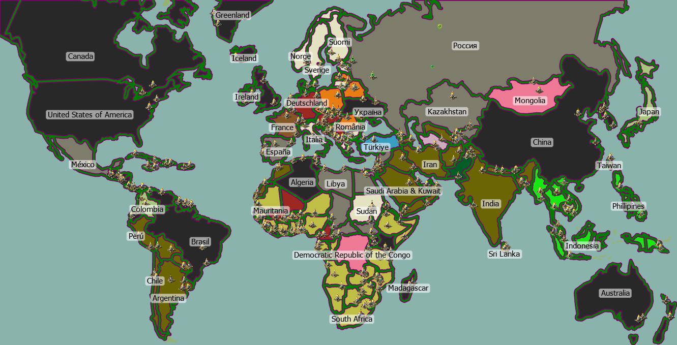 Stronghold Kingdoms - World Map