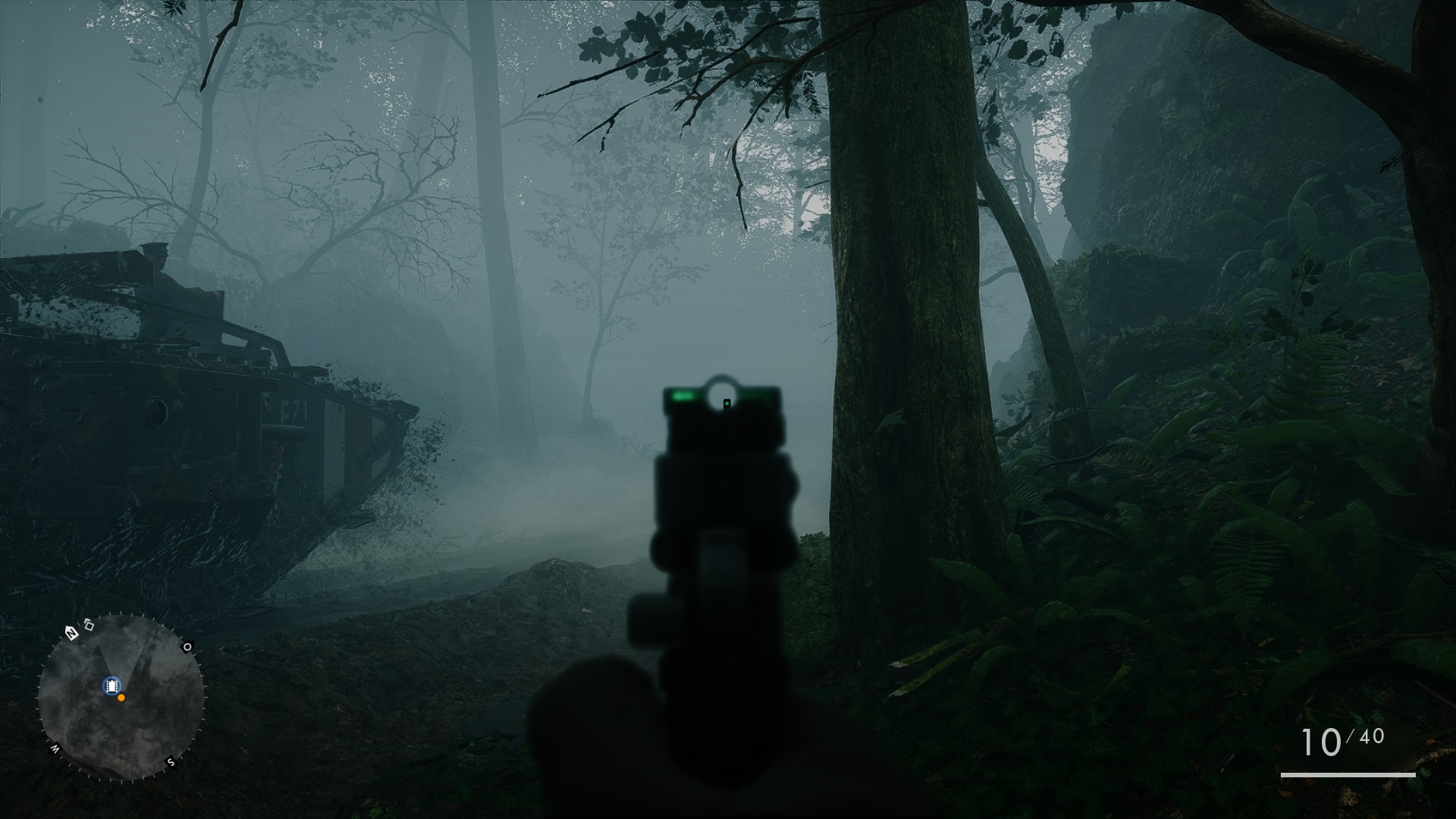 Battlefield 1 - Mit dem Tank durch den Wald