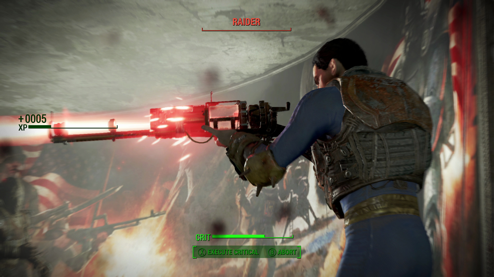 Fallout 4 - Laserwaffe im Kampf
