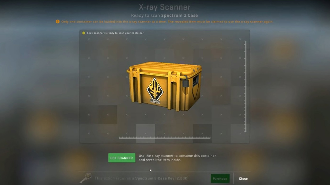 CS:GO - X-ray-Scanner Interface