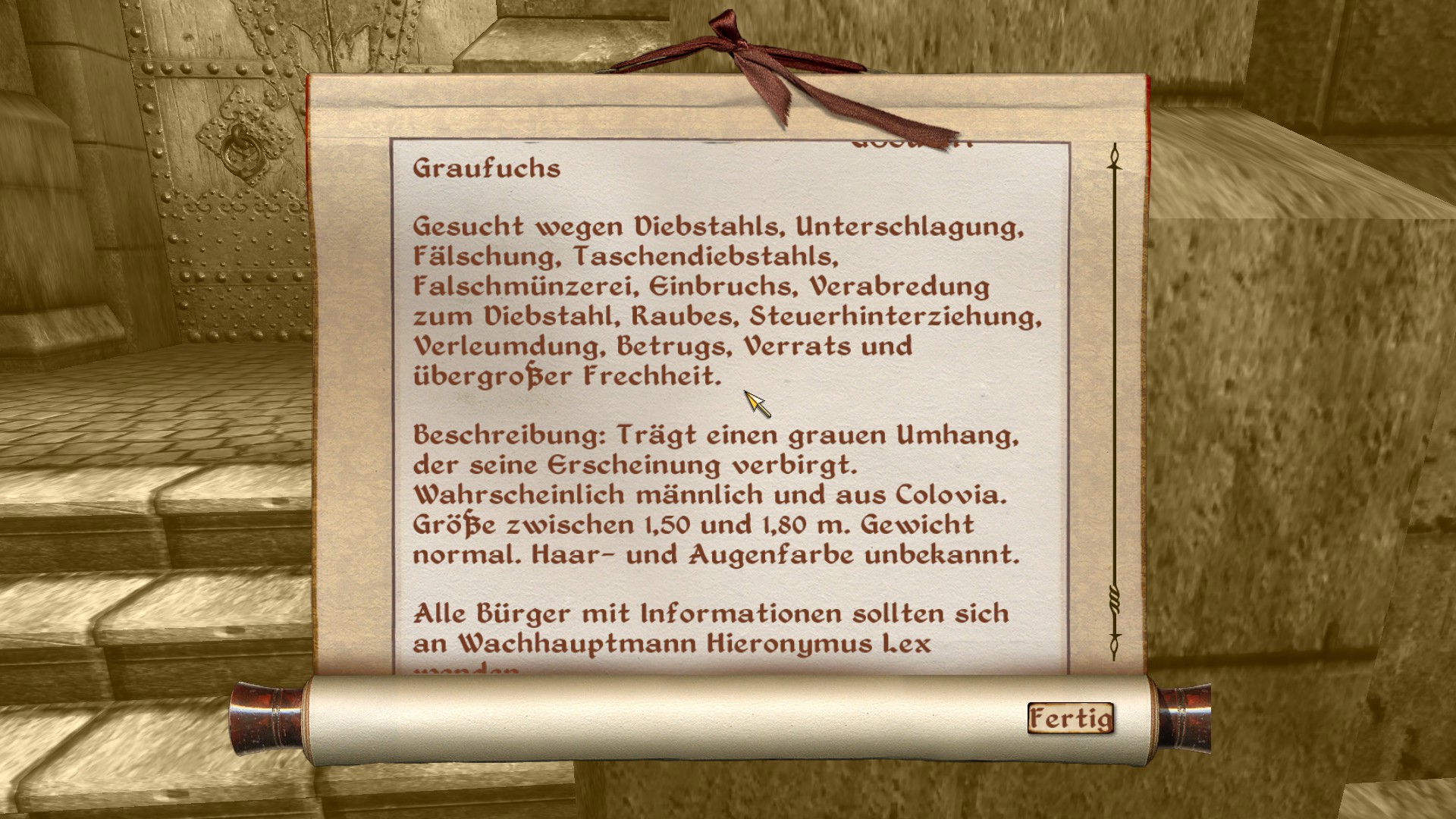 Oblivion GotY Deluxe German Patch - Texts